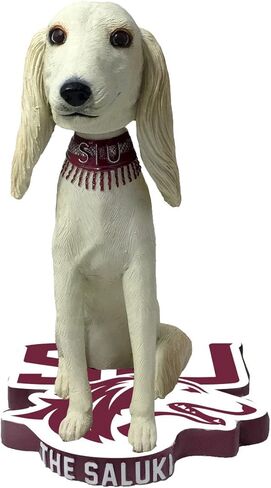 The Saluki Southern Illinois Salukis Special Edition Live Mascot Bobblehead NCAA in Saudi Arabia