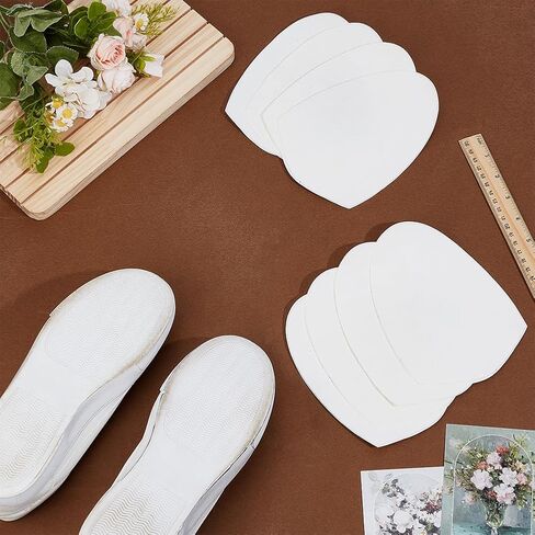 OLYCRAFT 4 Pairs Replacement Bowling Shoe Slide Sole White Sole Bowling Accessories Self-Adhesive Soles Bowlings Accessories Bowlings Shoes Slides Non-Slip Shoes Pads for Men Women Sports Shoe in Saudi Arabia