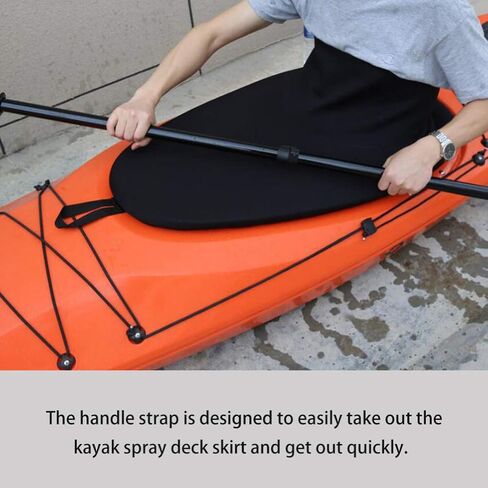 BESPORTBLE Kayak Skirt Waterproof Spray Skirt Whitewater Skirt Rafting Accessoiries for Sit Inside Kayaks River Paddling in Saudi Arabia