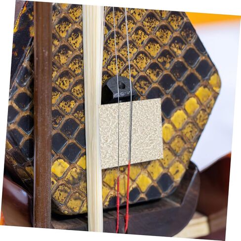 TOYANDONA 4pcs Erhu Sound Filter Pad Suede Material Erhu Accessories Musical Instrument Mute Pad Parts in Saudi Arabia