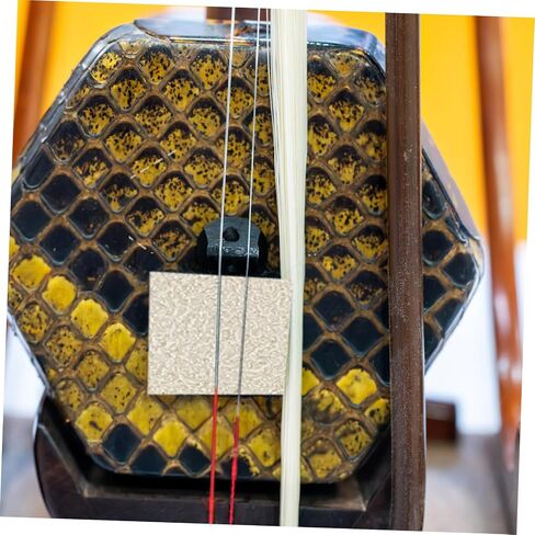 TOYANDONA 4pcs Erhu Sound Filter Pad Suede Material Erhu Accessories Musical Instrument Mute Pad Parts in Saudi Arabia