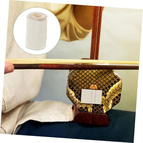 TOYANDONA 4pcs Erhu Sound Filter Pad Suede Material Erhu Accessories Musical Instrument Mute Pad Parts in Saudi Arabia