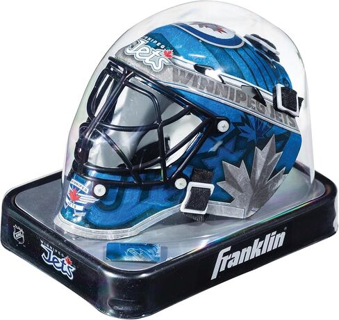 Winnipeg Jets Unsigned Franklin Sports Replica Mini Goalie Mask - Unsigned Mask in Saudi Arabia