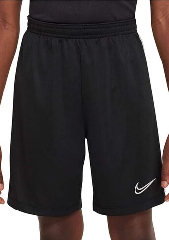 Nike Dri-FIT Academy23 Kids' Soccer Shorts (Black/White/Black/White, DX5476-010) Size Large in Saudi Arabia