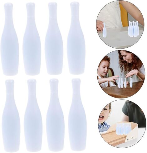30Pcs Mini Bowling Portable Tiny Bowling Pins for Tabletop Games Fun Accessories for Bowlers for Family Gatherings and Unique in Saudi Arabia