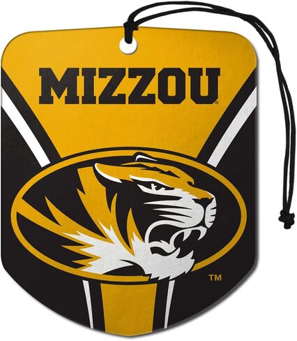 FANMATS University of Missouri Air Freshener 2-pk 2.75" x 3.5" -"Tiger Primary Logo & Wordmark2 in Saudi Arabia