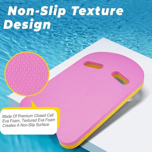 2026 Swimming Kickboard, 17x11.5 in Training Aid Board for Swimming and Exercise Training, U Design Kick Boards Easy to Grip, Durable EVA Safty Kickboard in Saudi Arabia