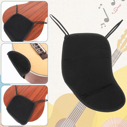 Violin Chin Rest Violin Shoulder Rest for 4/4-4/3, Soft Cotton Sponge Chin Pad Sponge 4/3 4/4 Shoulder Pad Cover Protector Accessories in Kuwait