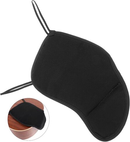 Violin Chin Rest Violin Shoulder Rest for 4/4-4/3, Soft Cotton Sponge Chin Pad Sponge 4/3 4/4 Shoulder Pad Cover Protector Accessories in Kuwait