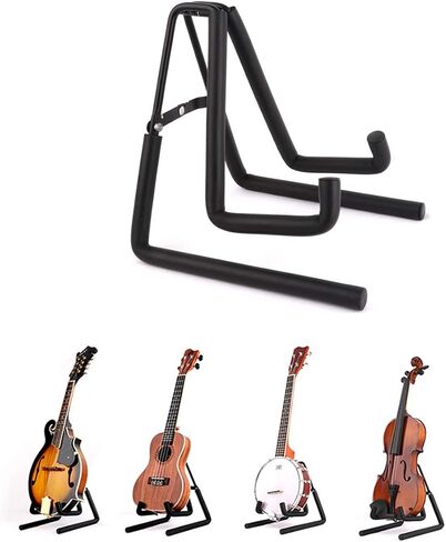 Meech Ukulele Stand Multifunctional Music Stand Foldable Guitar Stand Violin Stand in Saudi Arabia