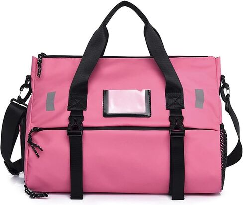 Sport Bag Large Waterproof Fitness Gym Yoga Gymnastics Shoes Shoulder Luggage Beach Swimming Bike Travel Handbag(C) in Saudi Arabia