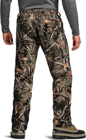 سروال شتوي سوفتشيل تكتيكي للرجال من CQR، سروال شحن مبطن بالصوف المقاوم للماء، سروال حراري للمشي لمسافات طويلة في الهواء الطلق in Kuwait