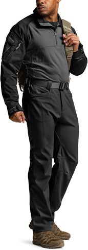 CQR Men’s Softshell Fleece Lined Winter Hiking Pants, Water Resistant Insulated Thermal, Outdoor Tactical Warm Snow Ski Pants in Saudi Arabia