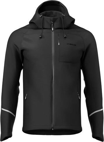 INBIKE Winter Cycling Jackets for Men Thermal Bike Jackets Windproof Cold Weather Hooded Jacket for Biking Running Hiking in Saudi Arabia