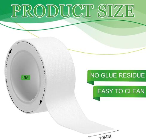 Pangda 6 Pcs Cotton Rim Tape 19mm x 2m Adhesive Bike Tire Liner, Tubeless Tape for MTB Road Gravel Bikes in Saudi Arabia