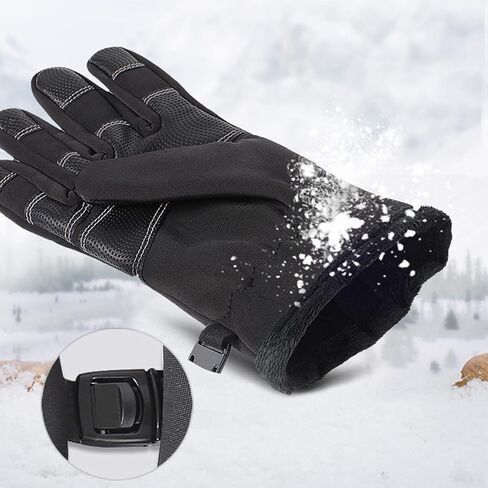 for Bike Gloves Winter Thermal Windproof Warm Full Finger Cycling Glove Gloves for Men Wo in Saudi Arabia