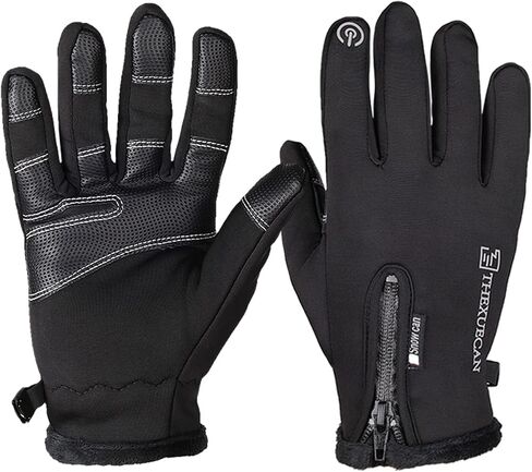 for Bike Gloves Winter Thermal Windproof Warm Full Finger Cycling Glove Gloves for Men Wo in Saudi Arabia