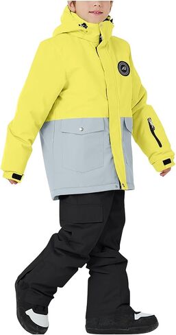 Snow Suit For Kids Girls Boys Two Piece Snowsuit Waterproof Windrpoof Ski Suits Jacket Snow Pants Set Winter Clothes in Saudi Arabia