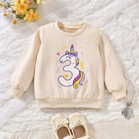 3rd Birthday Outfits for Toddler Girls 3 Year Old Third Three Sweatshirt Tutu Skirt Fall Clothes in Saudi Arabia