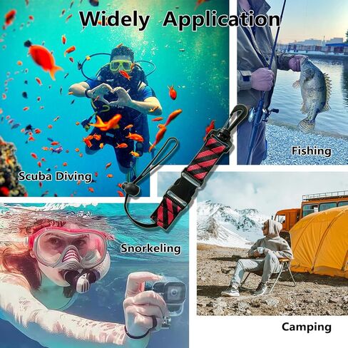 Scuba Lanyard Clip,Scuba Fin Holder & Mask Clip, Diving, Snorkeling, Fishing Gear Accessories. in Saudi Arabia