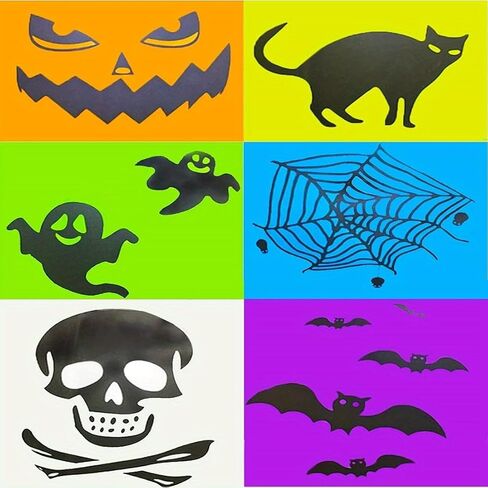 18pcs Halloween Spooky Punch Reaction Balls, 18 inch Large Party Favors, Treats, Goodie Bag Fillers, Party Game Supplies in Saudi Arabia