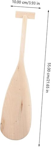 's Paddle Wood Trim Hand Decor Boat Oars Wooden Wood Oar Canoes Paddle Ornament Wooden Boat Oar Unisex Boats Paddle Canoes Paddle for Performance Toy Vintage in Saudi Arabia
