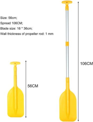 تصغير مجداف القارب المحمولة القابلة للطي قابل للسحب تجمع المجذاف للرياضات المائية لقوارب التجديف جت سكي الزورق في الهواء الطلق قوارب الكاياك in Kuwait