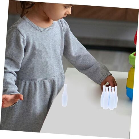 30Pcs Mini Bowling Pin Portable Table Bowling Accessories for Indoor Fun Family Gatherings and Skill Enhancement Compact and Convenient Bowling Game for Adults in Saudi Arabia