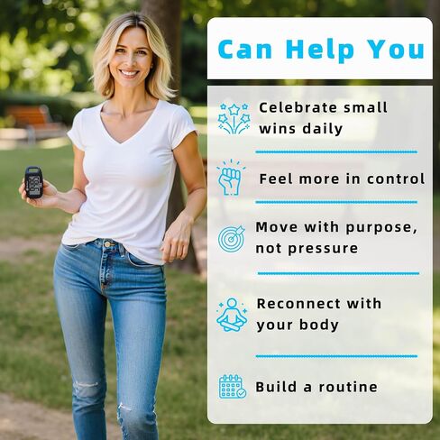 OZO Fitness Clip-on 3D Pedometer for Walking Steps Counter with Lanyard, Simple Exercise Tracker for Women and Seniors with Large Accurate Digital Display, Portable Minimalist Sports Monitor in Saudi Arabia