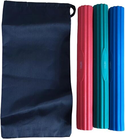 Twist Bar Flexible Home Gym Use Golf Training Workout Improve Grip Strength Wrist Resistance Bar Resistance Band for Athletes, 3 Pack Big Force in Saudi Arabia