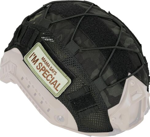 غطاء خوذة OneTigris، غطاء قماش تكتيكي للخوذة السريعة بمقاس L أو M/L، XL أو L/XL، خوذة صدمات بمقاس XL أو L/XL - ZKB12 بدون خوذة in Kuwait