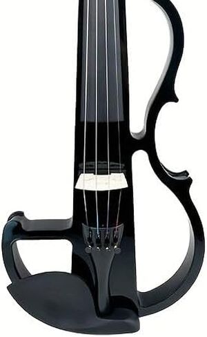 سيلفيو كمان كهربائي كامل الحجم 4/4، بيانو كهربائي صامت أسود للبالغين في سن المراهقة in Kuwait