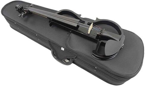 سيلفيو كمان كهربائي كامل الحجم 4/4، بيانو كهربائي صامت أسود للبالغين في سن المراهقة in Kuwait