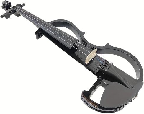 سيلفيو كمان كهربائي كامل الحجم 4/4، بيانو كهربائي صامت أسود للبالغين في سن المراهقة in Kuwait