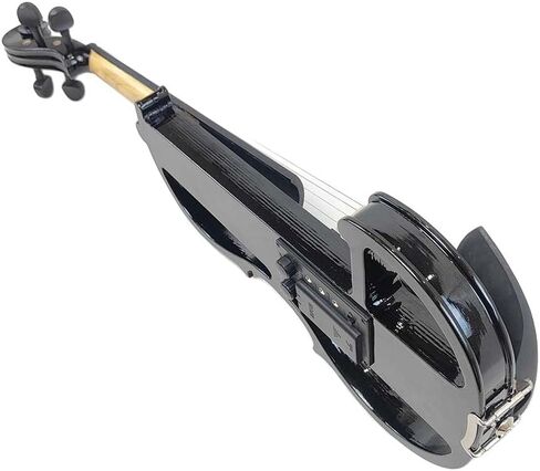 سيلفيو كمان كهربائي كامل الحجم 4/4، بيانو كهربائي صامت أسود للبالغين في سن المراهقة in Kuwait