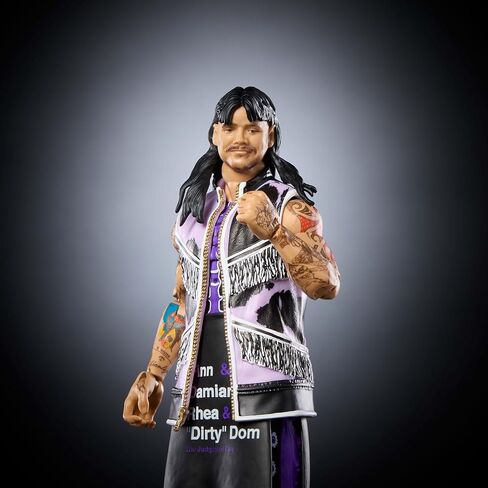Mattel WWE Elite Action Figure & Accessories، السلسلة #119، دومينيك ميستيريو القابلة للتجميع مقاس 6 بوصات مع 25 نقطة مفصلية وأيدي قابلة للتبديل in Saudi Arabia
