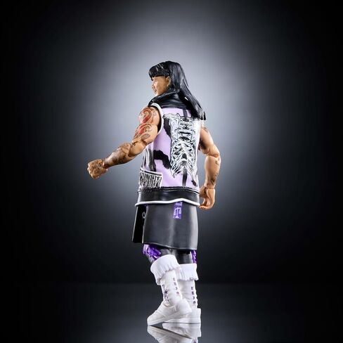 Mattel WWE Elite Action Figure & Accessories، السلسلة #119، دومينيك ميستيريو القابلة للتجميع مقاس 6 بوصات مع 25 نقطة مفصلية وأيدي قابلة للتبديل in Saudi Arabia