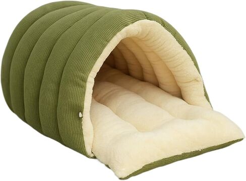 Washable Cat Bed with Zipper Indoor Pet Bed with Removable Cover Soft Fleece Cat Bed(Carbon,Small) in Saudi Arabia
