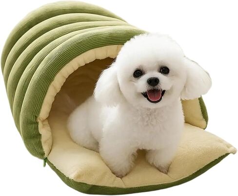 Washable Cat Bed with Zipper Indoor Pet Bed with Removable Cover Soft Fleece Cat Bed(Carbon,Small) in Saudi Arabia