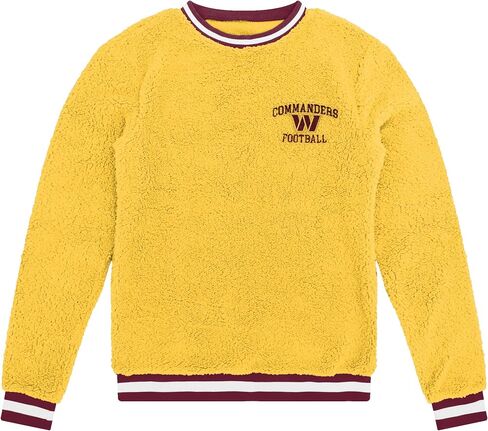 FOCO Washington Commanders NFL Mens Sherpa Crewneck Sweater - L in Saudi Arabia