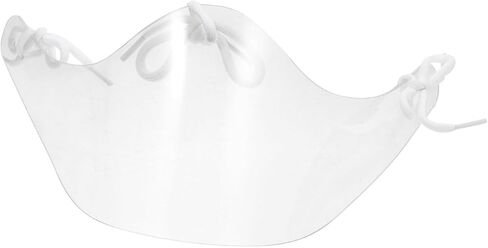 ibasenice Ice Hockey Helmet Neck Guard Senior Goalie Protection Gear Hockey Visor Semicircle Face Guard in Saudi Arabia