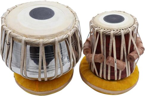 قرع زازا - مجموعة طبول الطبلة - طبل بيان وأفضل ديان خشبي 5.5 مع مطرقة ووسائد وغطاء (نحاس أسود) in Kuwait