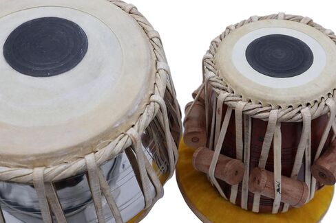 قرع زازا - مجموعة طبول الطبلة - طبل بيان وأفضل ديان خشبي 5.5 مع مطرقة ووسائد وغطاء (نحاس أسود) in Kuwait