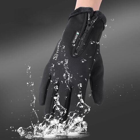 for Bike Gloves Winter Thermal Windproof Warm Full Finger Cycling Glove Gloves for Men in Saudi Arabia