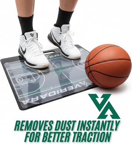 Basketball Sticky Mat – Anti-Slip Grip Pad with Refill Sheets & Carry Bag, Keeps Shoes Clean for Maximum Court Traction, Ideal for Indoor & Outdoor Sports in Saudi Arabia