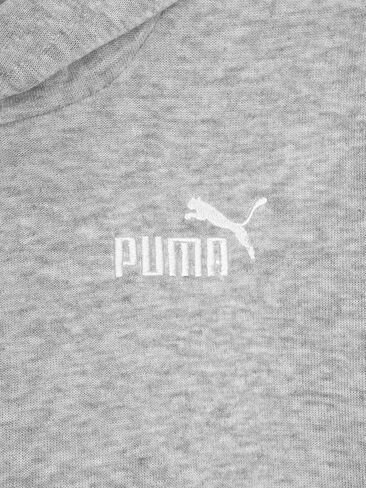 PUMA girls Essential Basics Logo Pullover Hoodie, Fleece Sweatshirt, Large Front Pocket in Saudi Arabia