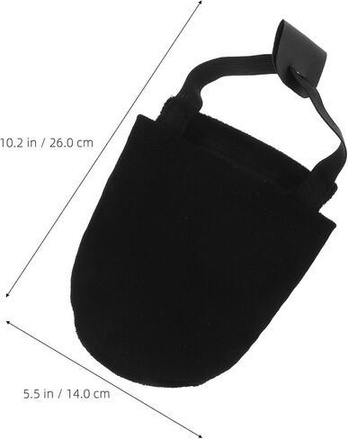 NOLITOY Bowling Shoe Covers with Elastic Band for Men and Women Wear-Resist Cloth Bowling Slipping Mat Lightweight Flexible Shoe Sliders for Smooth Sliding Black in Saudi Arabia