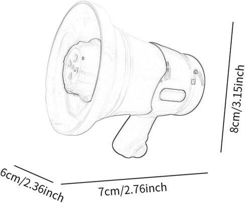 Handheld Bullhorn Speaker for Children with Feature for Street and Camping Use in Kuwait