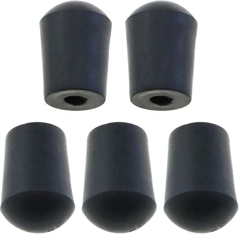 5 Cello Endpin Rubber Tips Cello Endpin Rubber Cap Tip Protector Anti-Slip (Inner Diameter: 5mm) in Saudi Arabia