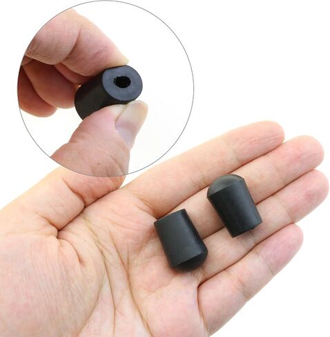 5 Cello Endpin Rubber Tips Cello Endpin Rubber Cap Tip Protector Anti-Slip (Inner Diameter: 5mm) in Saudi Arabia